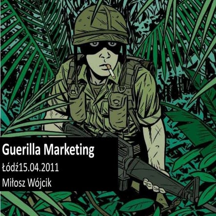 Miłosz Wojcik, Marketing partyzancki