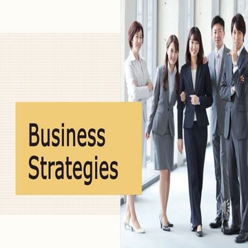 Business Strategies- Marketing Management