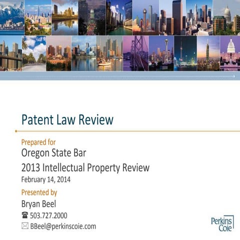 Patent Law Review - IP Year in Review CLE v2