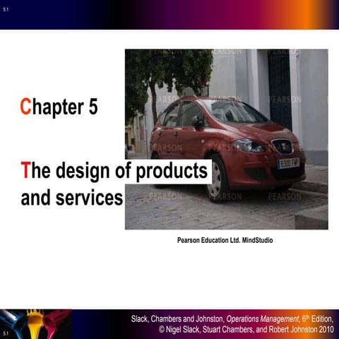 05 design of products and services_Operations Management