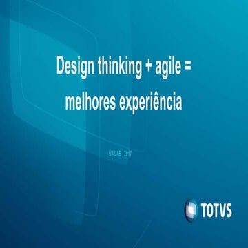 TDC2017 | São Paulo - Trilha Design Thinking How we figured out we had a SRE ...