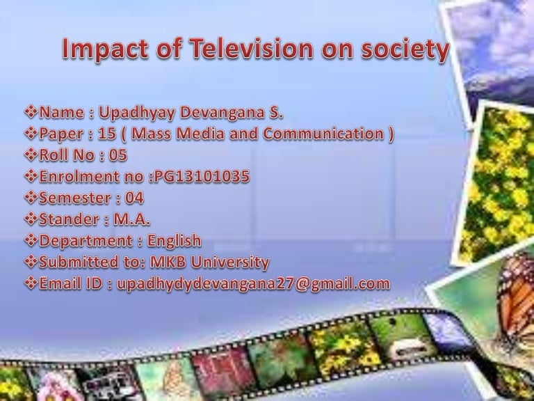 Impact of Television on Society