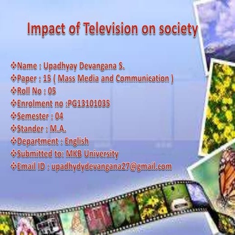 Impact of Television on Society
