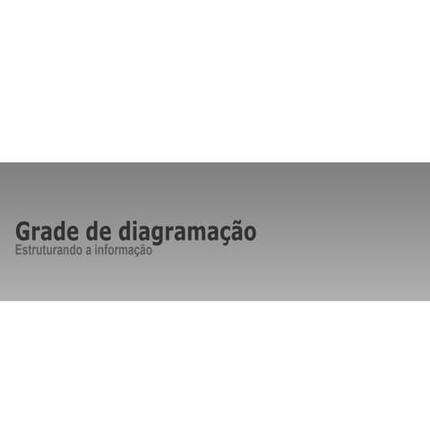 Grade de diagramação
