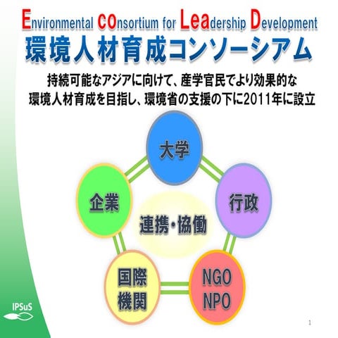 EcoLeaD活動紹介＠エコプロ2016企業向けセミナー