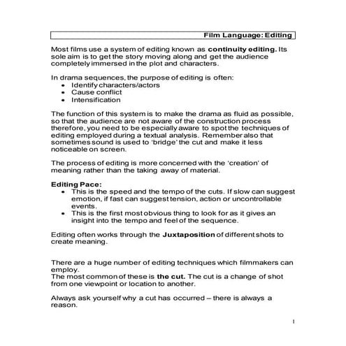 05  editing notes sheet