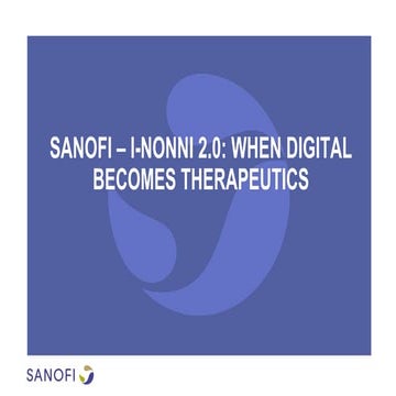 I-nonni 2.0: when digital becomes therapeutics
