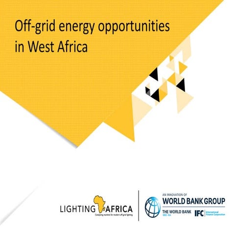 Ghana | May-16 | Off-grid energy opportunities in West Africa