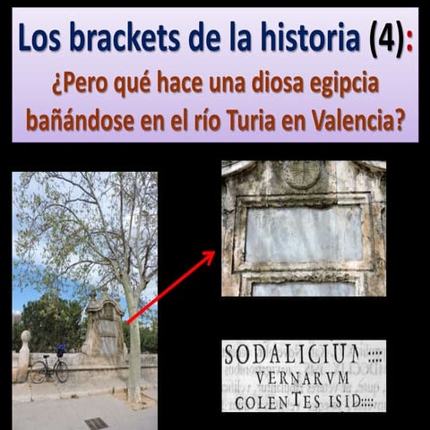 04 ¿Qué hace una diosa egipcia bañándose en el río Turia en Valencia?