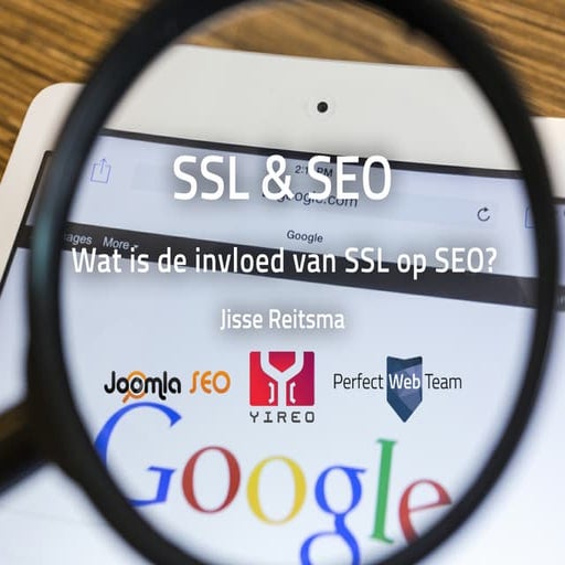SSL & SEO - Joomla SEO Expert Sessie