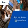05 Major functions an ERP can optimize | PDF