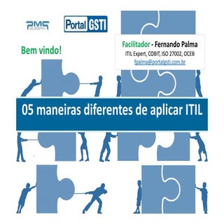 05 maneiras de aplicar ITIL