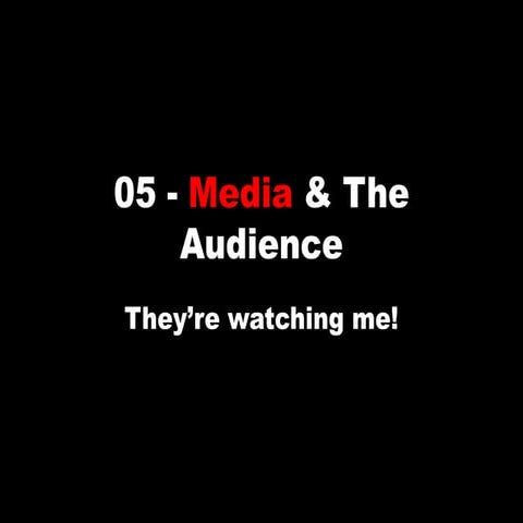 05 mediaandtheaudience