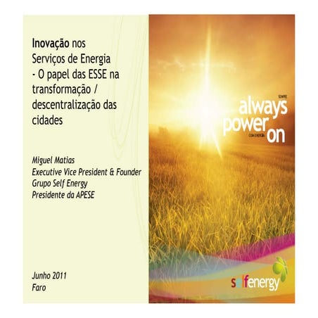 Miguel Matius - SELF ENERGY