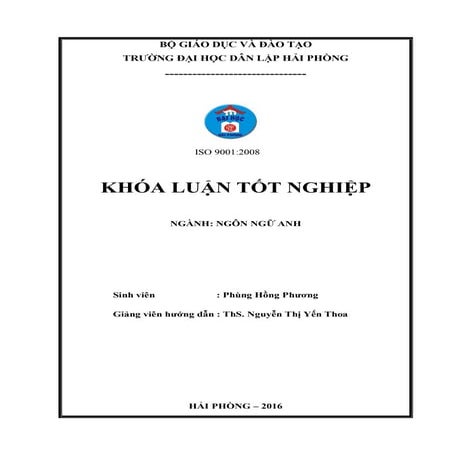 Metaphors relating to the names of animals in english and vietnamese