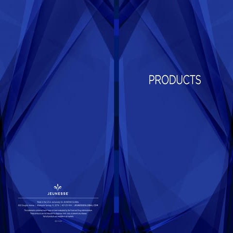 PRODUTOS JEUNESSE GLOBAL 2015