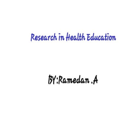 05Research in Health Education.pdfrygdjfj