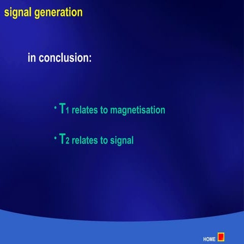 Understanding MRI T1 and T2 Relaxation: Soft Tissue Contrast Mechanisms ...