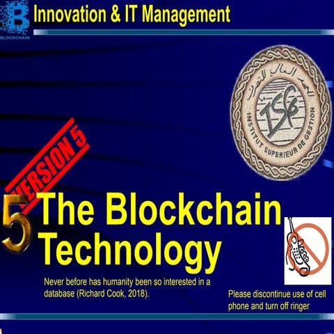 05 the blockchain technology 2019