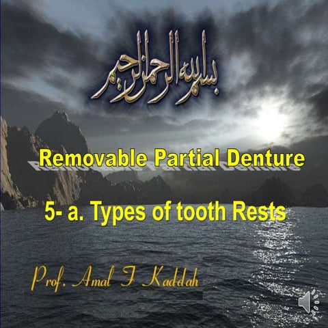 Types of tooth rests 1