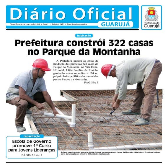 Diário Oficial de Guarujá - 06-03-12