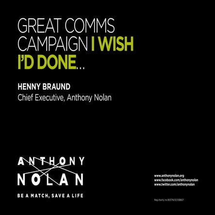 No one should face cancer alone - Macmillan Cancer Support. Great comms campa...