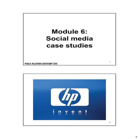 06.Social media case studies