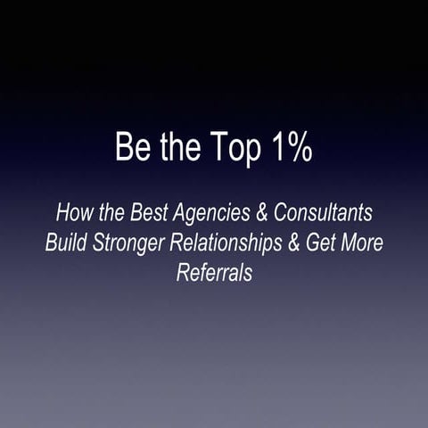 Contactually & SumAll: How the Top 1% of Agencies and Consultants Drive More ...