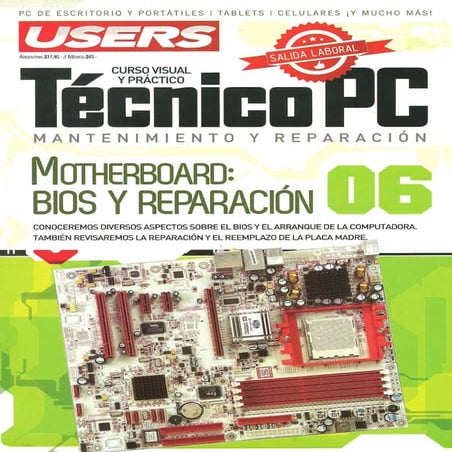 Motherboard bios y reparación