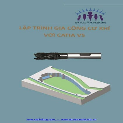 Giáo trình lập trình gia công catia V5
