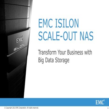 Transform Your Business with Big Data Storage