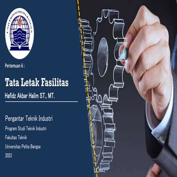 06. Tata Letak Fasilitas - pengantar industri .pdf