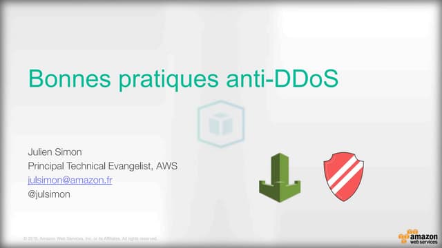 Bonnes pratiques anti-DDOS