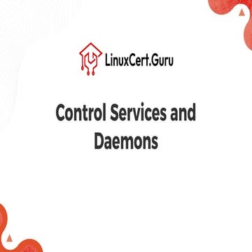 Control Services and Daemons - RHCSA (RH124).pdf