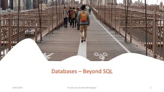 Databases - beyond SQL : Cosmos DB (part 6)