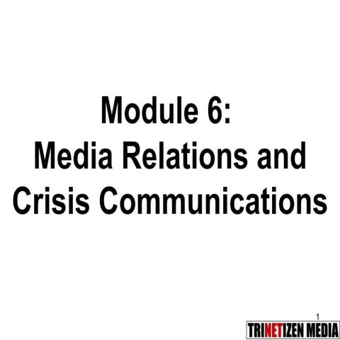 06.Crisis communications