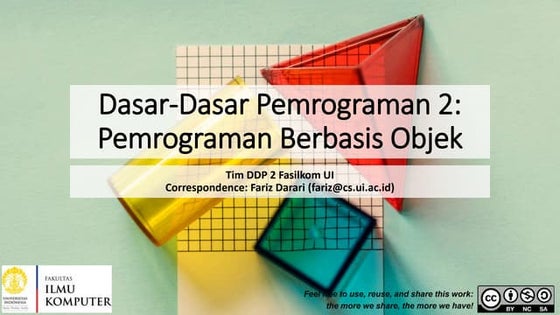 Foundations of Programming - Java OOP