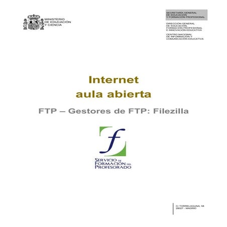 06. Internet. Aula Abierta. Ftp. Gestores De Ftp. Filezilla