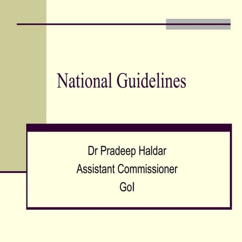 06 introduction to guidelines