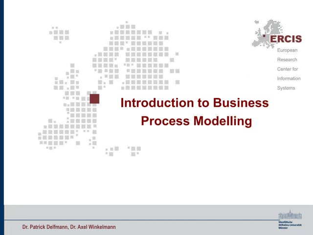 06   Introduction To Process Modeling