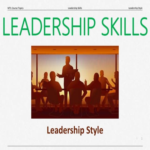 Leadership Style
