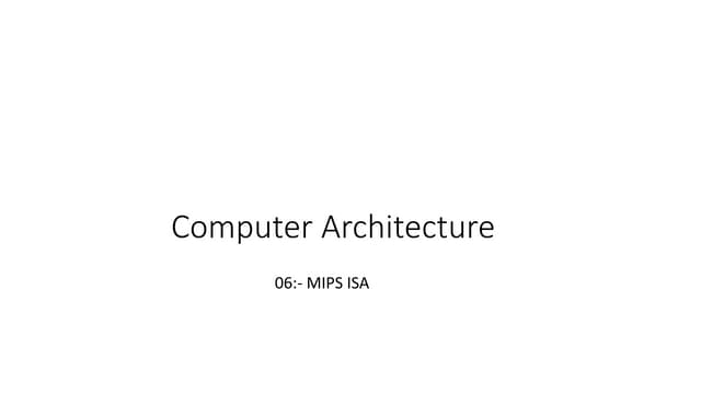 06 mips-isa