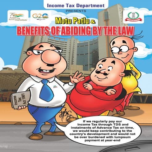 Motu Patlu & The Story of Income Tax - IncomeTaxIndia | PDF