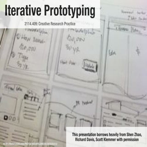 Iterative Prototyping