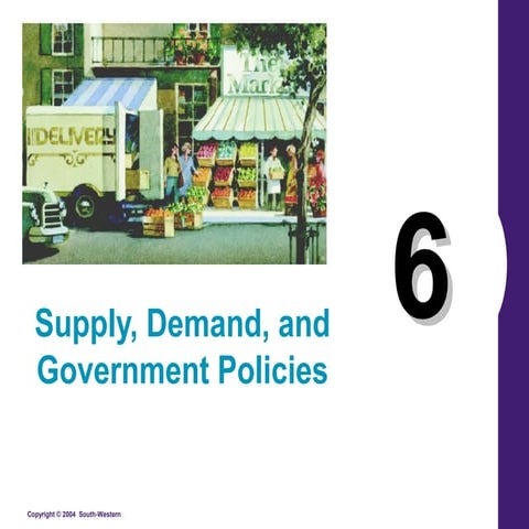 supply,demand, and government policies