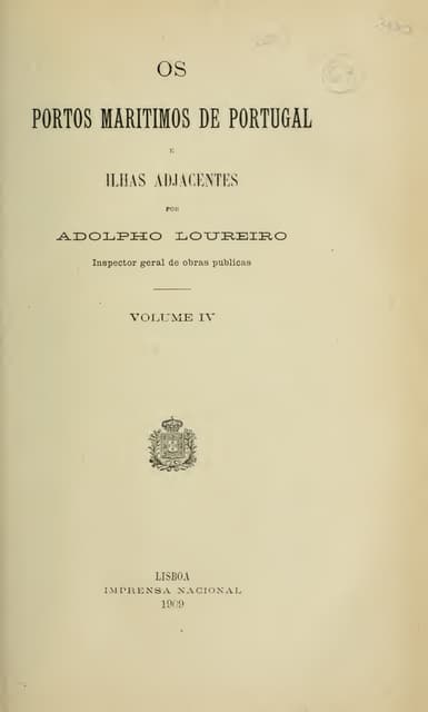 Sines em "Os portos maritimos de Po...