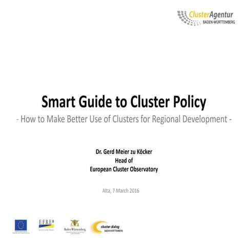 Smart Guide to Cluster Policy