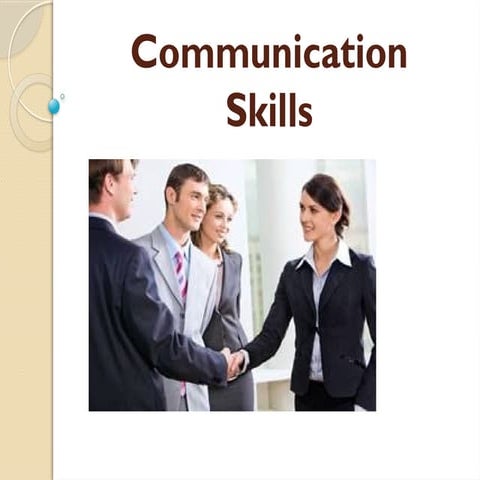 Communication Skills Important expressing information