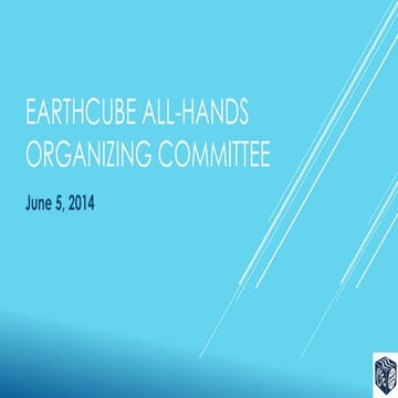 All Hands Organizing Committee Call 3