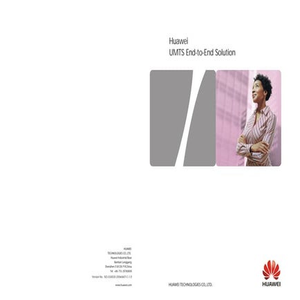 060626 huawei umts end to-end solution (1)